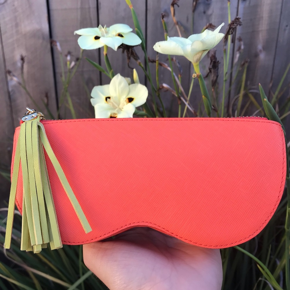 henri bendel Sunglasses Zipper Case